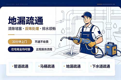 青岛地漏疏通