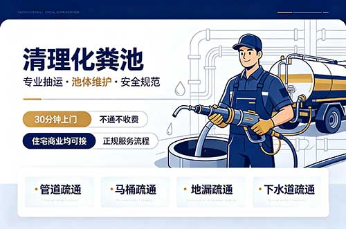 青岛清理化粪池